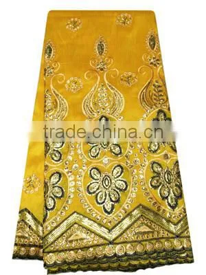 2017 Hot Wedding Dress Lace Indian Raw Silk George Lace Fabric GP0060