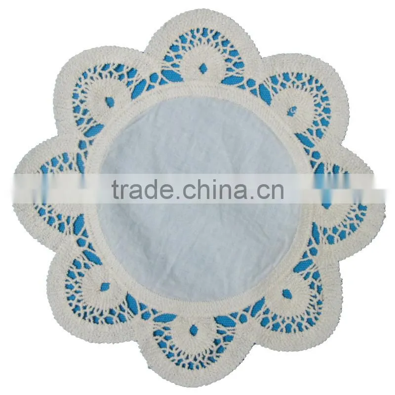 machine made new smbroidery lace doily