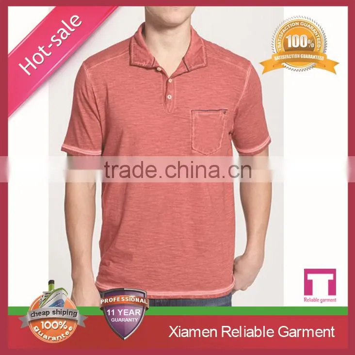 2016 OEM popular hot sale top quality custom print mercerized cotton polo shirt