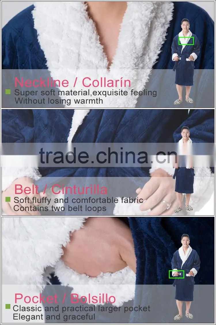 OEM service hot price western style night wear for men