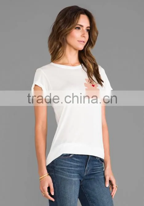 plain round neck funny t-shirts