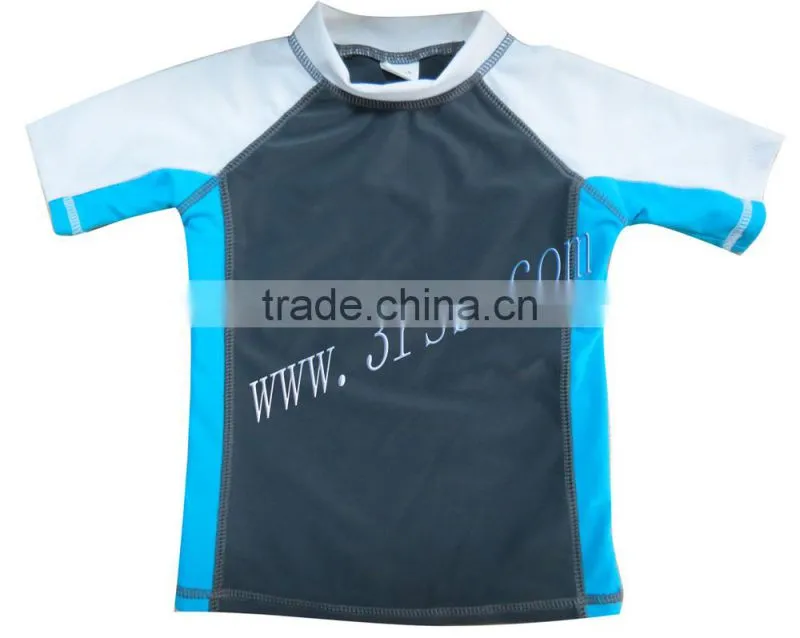kids swimwear rash guard for boy