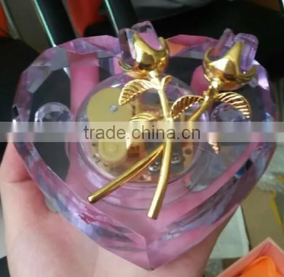 Crystal Rose Flower for Wedding Souvenir or Gift