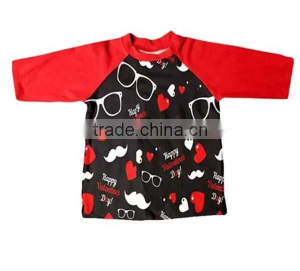 So cute!Relaxed and comfortable spring Cartoon party shirt kids shirt unique kids frock designs pictures