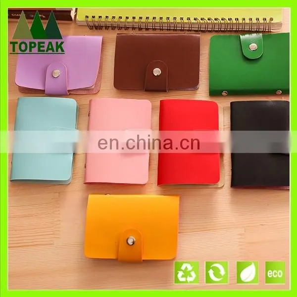 Leather Credit Card Holder Card Case wallet Business Card Package PU Leather Bag