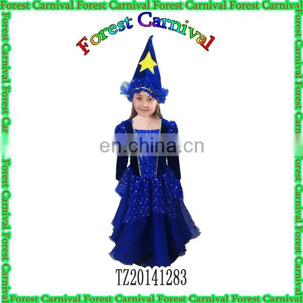 20141309 Snowflake Costume New Year Dress For Kids