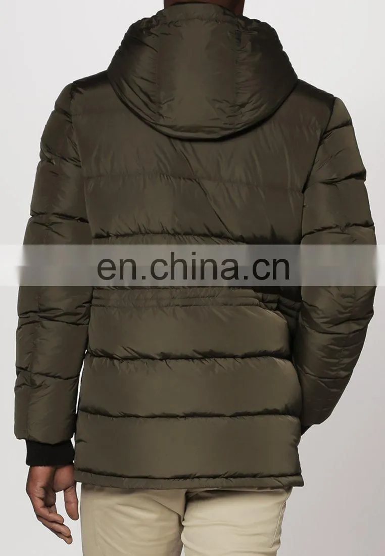 men foldable 100% polyester down jacket