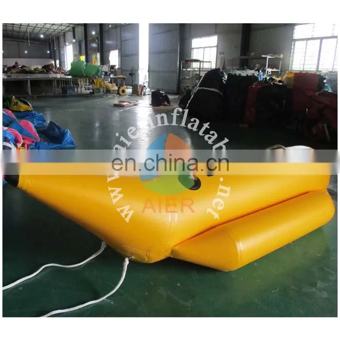 2017 new inflatable water games Banana boat adult sport games inflatable for sale