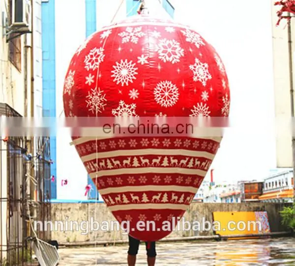 Christmas shopping mall decoration inflatable balloon