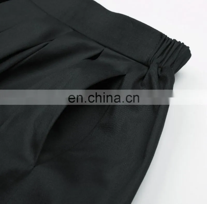 Grace Karin Women's Vintage Retro Pleated Black Cotton Skirt 7 Patterns CL010401-6