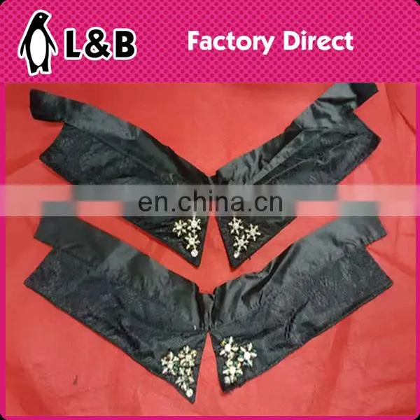 New Design Shirt Neckline With Rhinestone /Bead Detachable Collar Garment Ornament