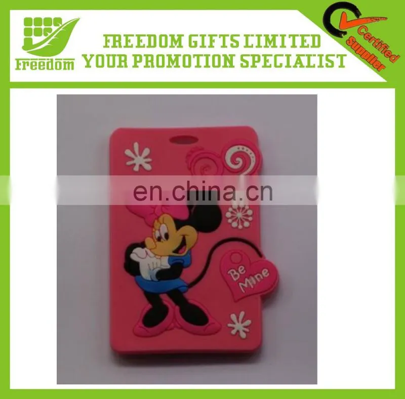 New special Design Custom PVC Luggage Tags/Name Tags