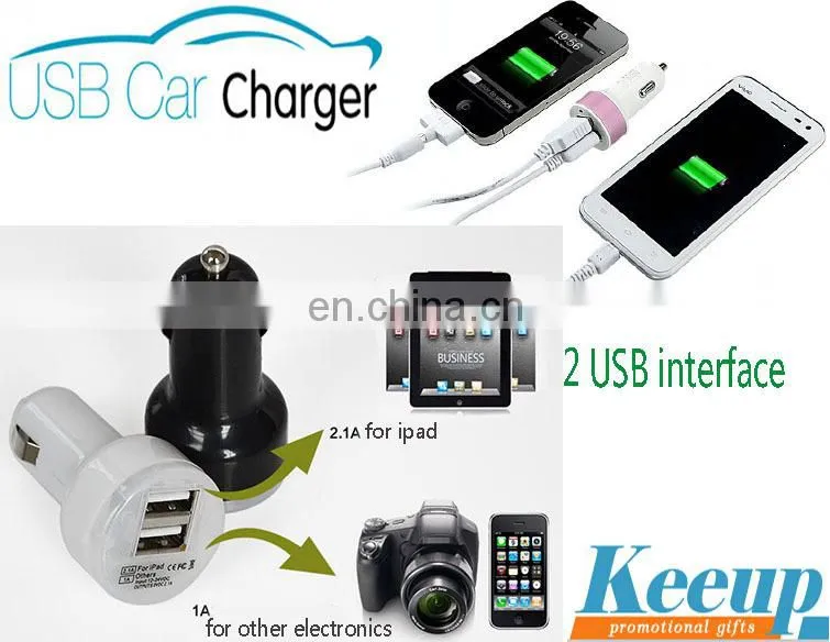 2016 high quality 3.1A dual usb car charger for all the devices