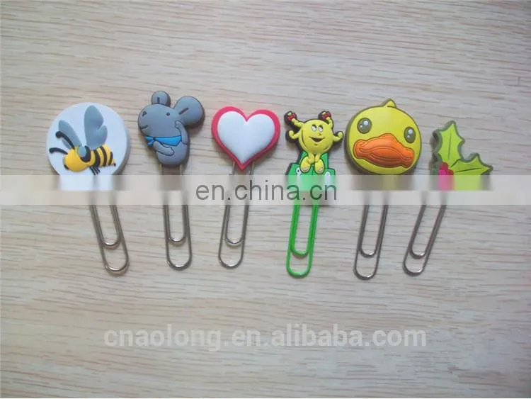 hot promotion gift custom embossed logo soft pvc book marks,rubber bookmark