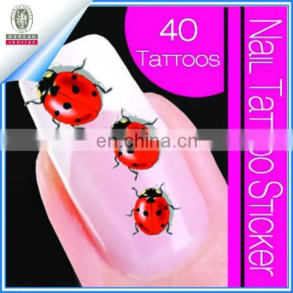2014 newest and fashion nail sticker