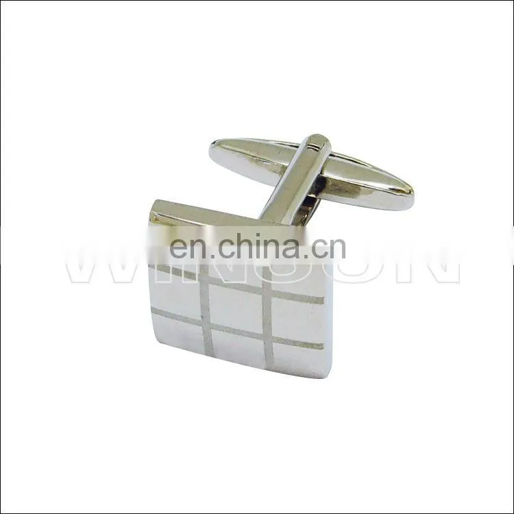 plated silver cufflinks/ cuff links gifts for men