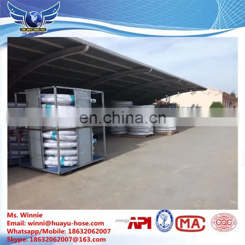 Hengshui Huayu Steel Wire Spiraled drilling rubber hose rotary drilling hose