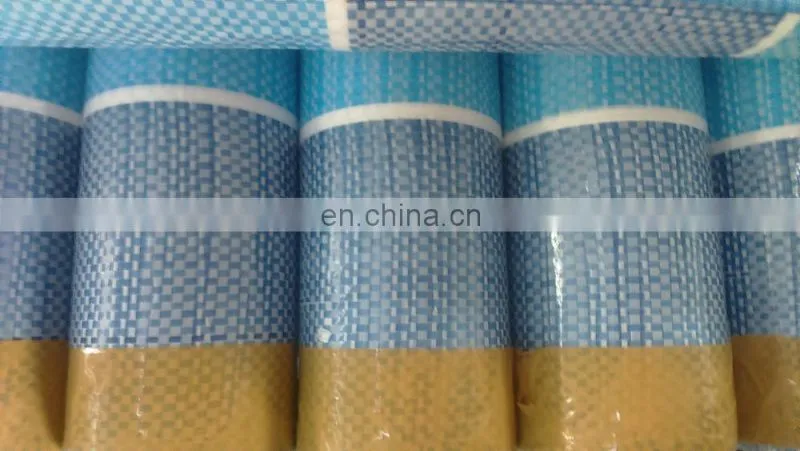 White Blue White Stripes Tarpaulin Supply For Singapore Malaysia- Made In Vietnam