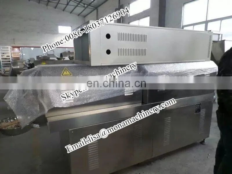 Crispy popped corn ring snacks production line/puffed corn sanck food making line