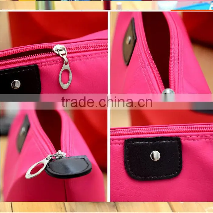 China factory low cost pouch dumpling shaped cosmetic bag