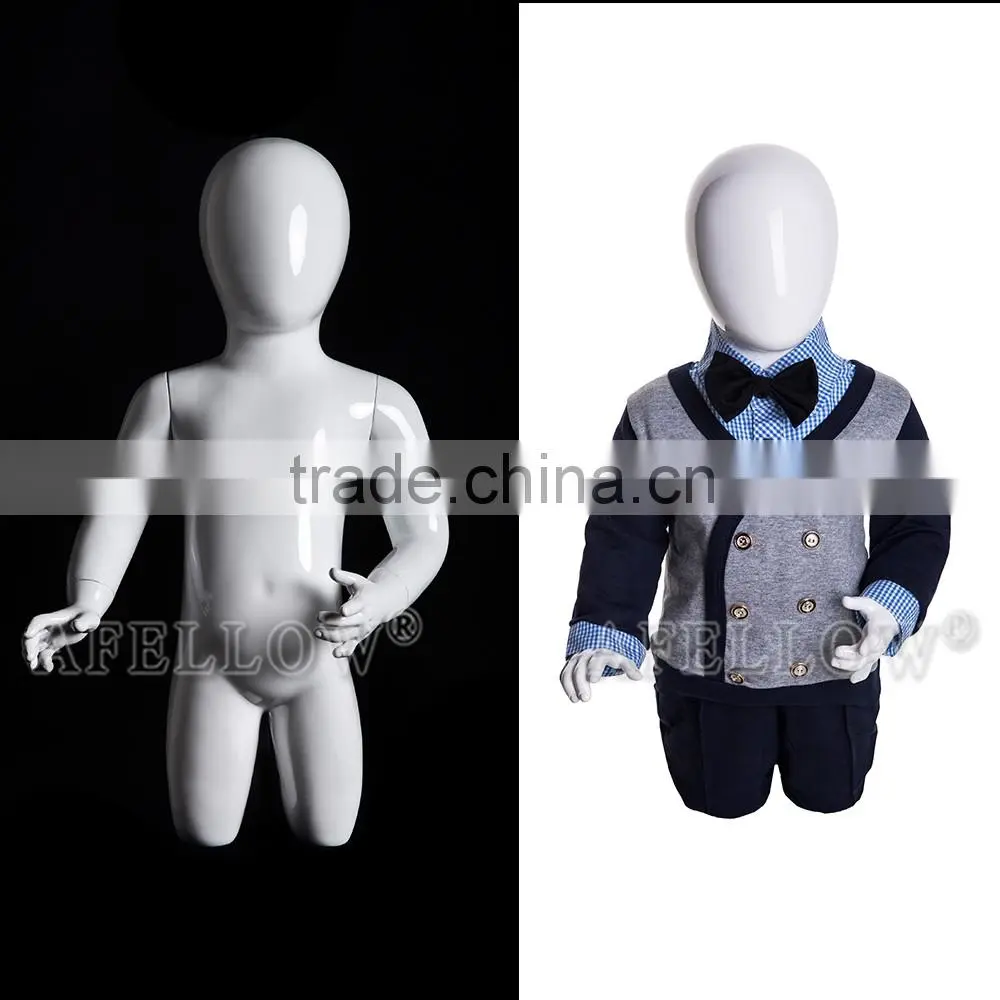 Children Fiberglass Mannequin,Abstract Kids Manikin, Cheap Dummy Model MIU1
