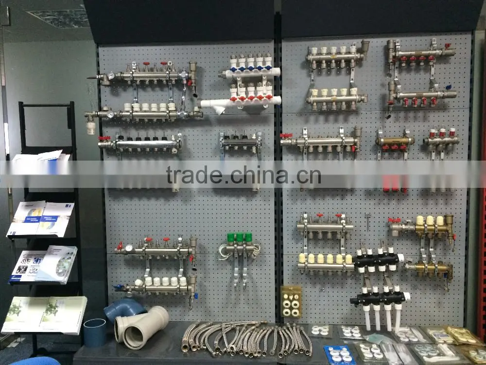 high quality Stainless steel underfloor heating manifold