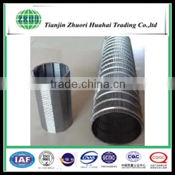 Cleaning solution type of pre-filtration wedge screen water filter strainer
