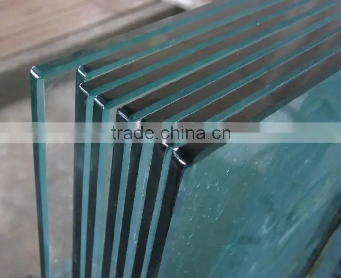 12mm Clear Tempered Glass for Building with CE certificate
