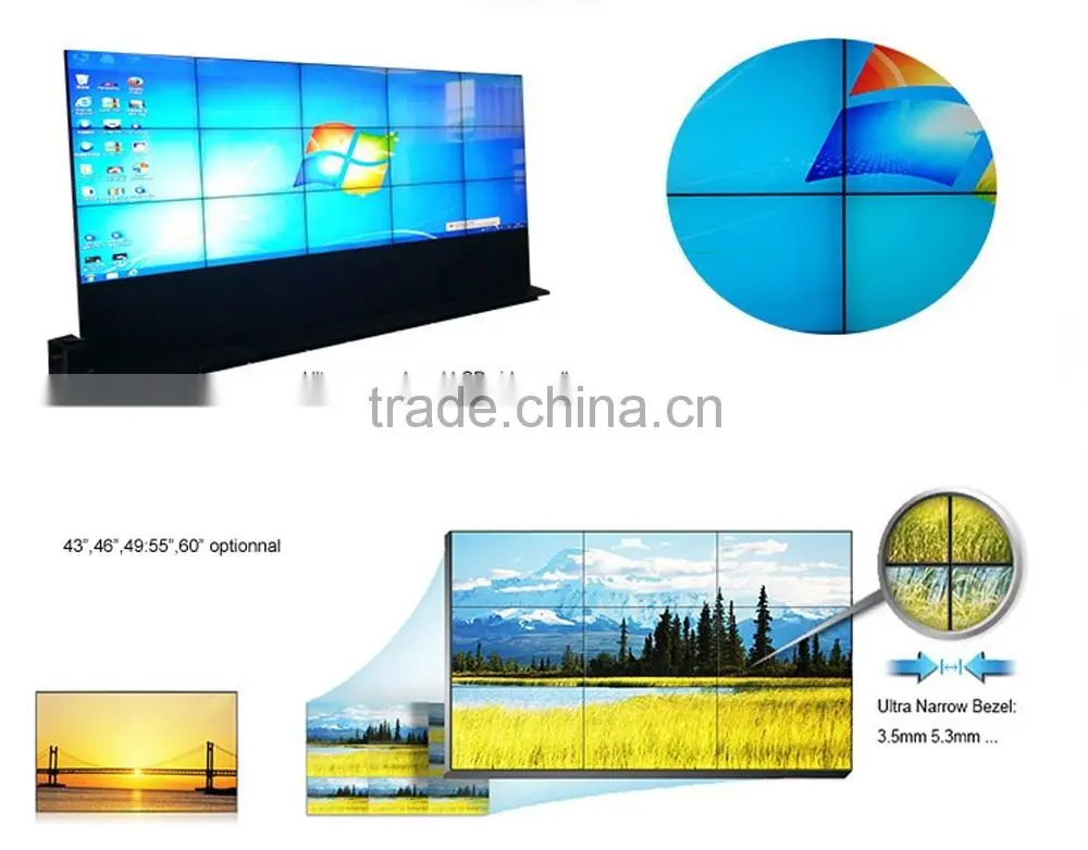 46" 3x3 lcd video wall