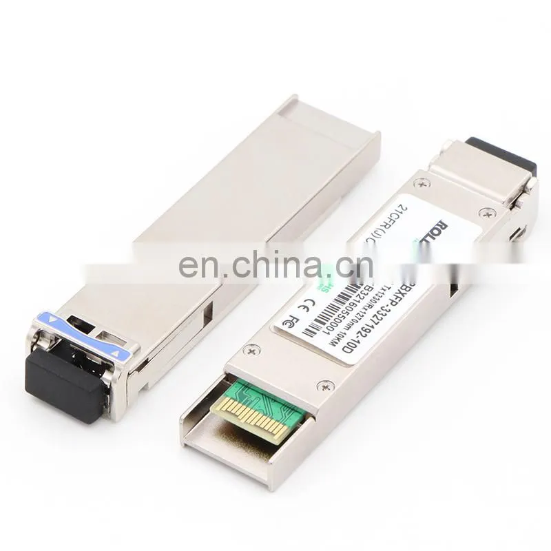 10G BiDi XFP modules 80km XFP MSA package with single LC connector