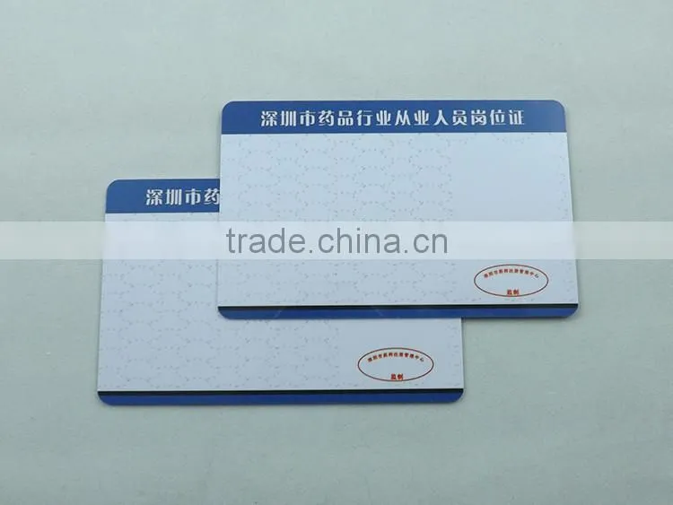 Pvc Card Factory,Transparency Pvc Card for job card