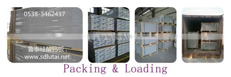 Good heat insulation & heat preservation performance Fiber Cement Board for interior partition decoration panel