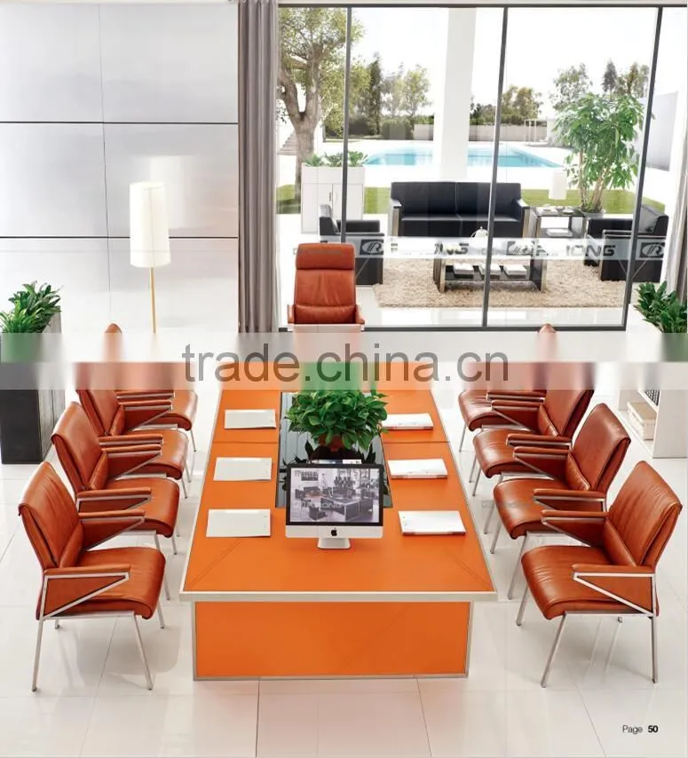 Factory sale Synthetic leather meeting chair