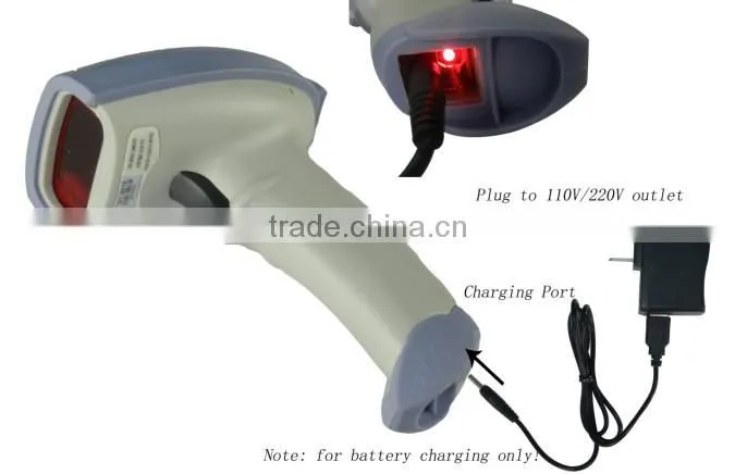 Trade Assurance RD 8800 usb charger wireless supermarket handheld laser barcode scanner