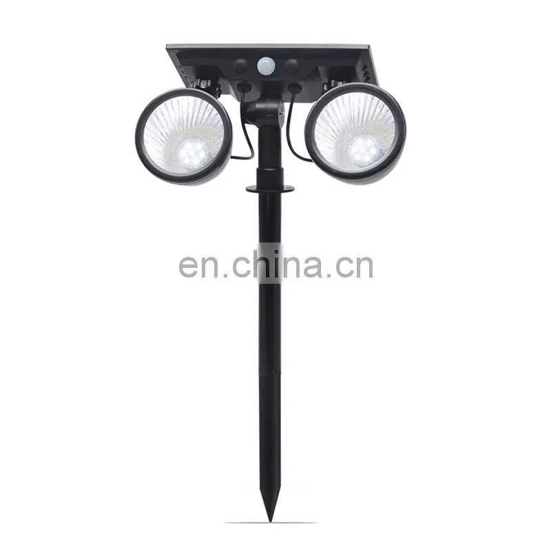 SOLAR LIGHT Solar Spotlights, 2-in-1 LED Landscape Solar Lights, 180 degree Adjustable Waterproof Outdoor Security