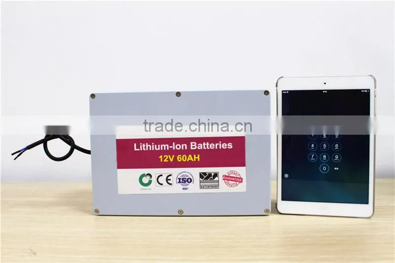 12V 60AH Lithium Ion Battery System For Home Solar Power