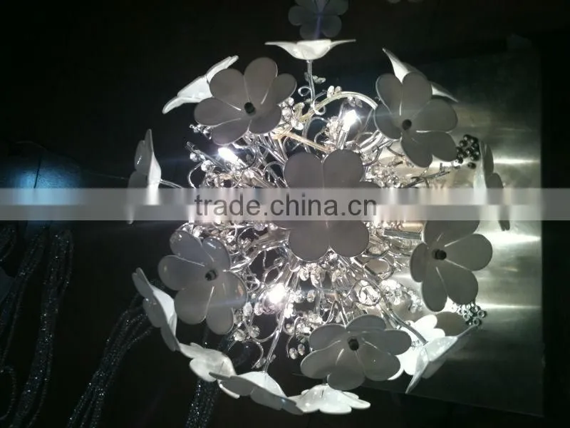flower crystal pendant light/dinning room light