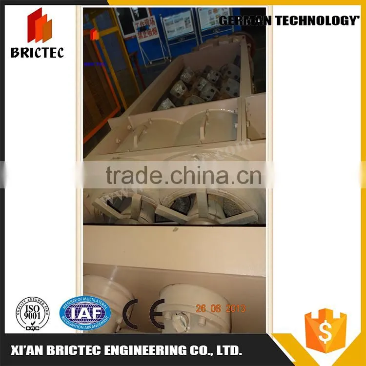 Hot selling 2016 efficient industrial double shaft clay hollow brick mixer