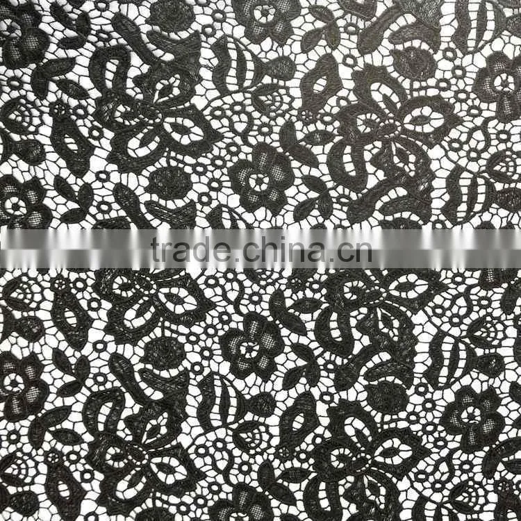Factory price high quality chinese embroidery design soft cotton fabric for embroidered evening dress
