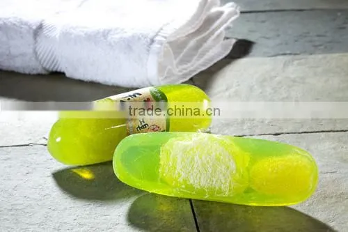 Beauty Designer Soap Golden Loofah Bar Soap