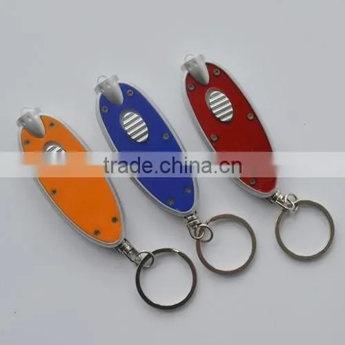 Hot Selling Promotion Custom LED Key Cover with Light KeyChain