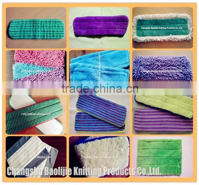 Industrial Microfiber Mop Pads- 24"