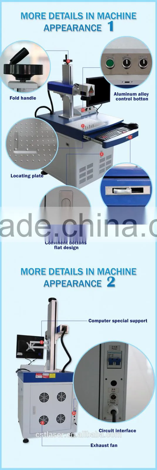 20W ITO film Laser etching machine laser machine