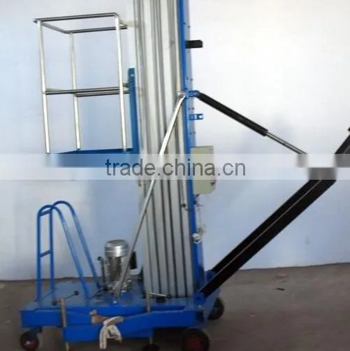 single mast aluminum alloy lifter