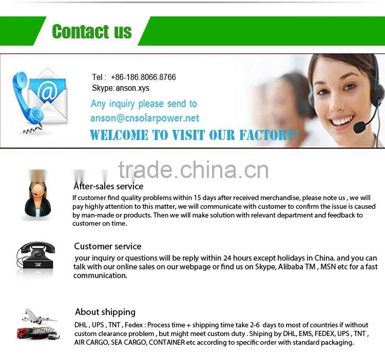 China OEM low price TUV solar panel