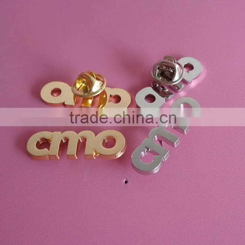 custom metal gold star sheriff lapel pins