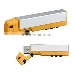 PVC OEM ODM 2.0 pendrive truck usb flash drive