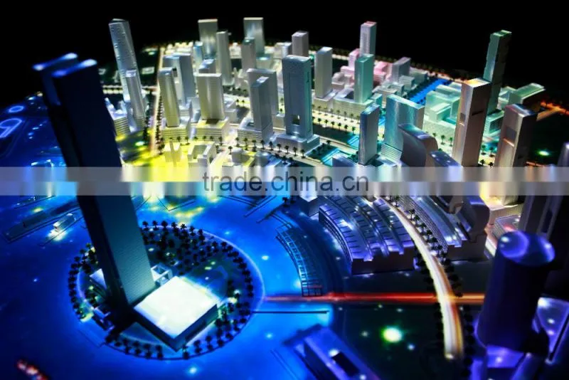 customized 3d rendering building model for real estate display