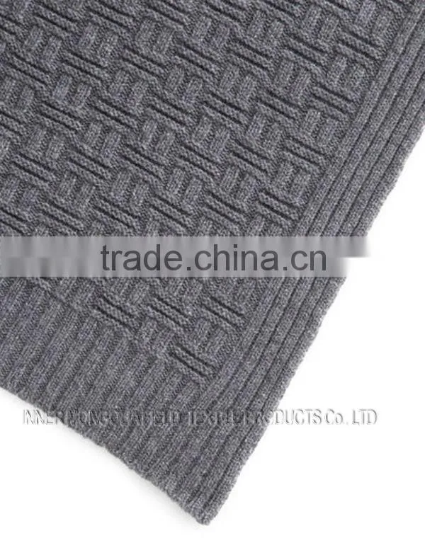 Inner Mongolia Cashmere Plaid blanket