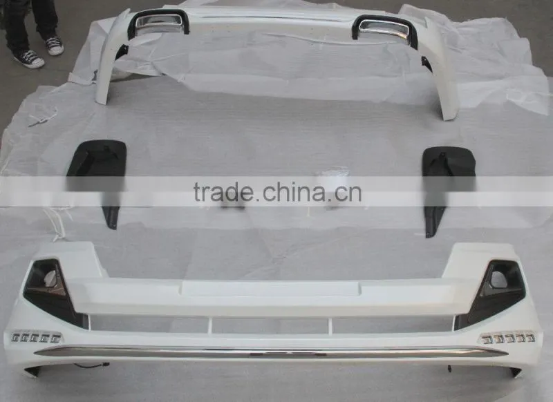body kit for toyota land cruiser prado fj150 bumper with LED light